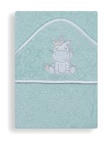 Interbaby badcape Eenhoorn junior 100 cm katoen - thumbnail