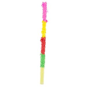 Gekleurde pinata stok 60 cm