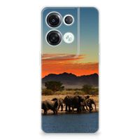 OPPO Reno8 Pro TPU Hoesje Olifanten