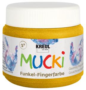 Creativ Company Mucki Vingerverf Goud Metallic, 150ml