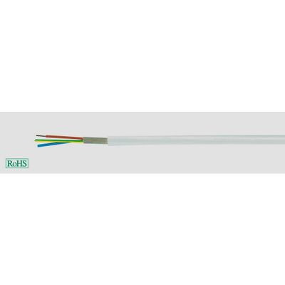 HELU 39017-500 Installatiekabel NYM-O 5 x 1.5 mm² Grijs 500 m