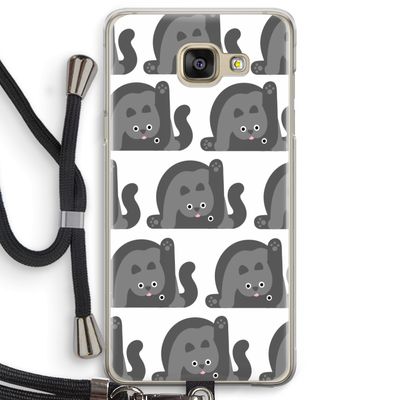Cats: Samsung Galaxy A5 (2016) Transparant Hoesje met koord