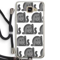 Cats: Samsung Galaxy A5 (2016) Transparant Hoesje met koord