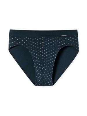 Schiesser - Supermini - Daywear - zwartblauw, Maat:2XL
