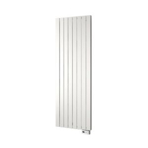 Plieger Designradiator Cavallino Retto Elektrisch 1200 Watt 180x60,2 cm Zilver Metallic