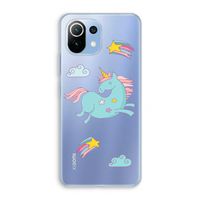 Vliegende eenhoorn: Xiaomi Mi 11 Lite Transparant Hoesje