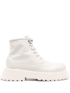 Marsèll bottines lacées 60 mm en cuir - Blanc