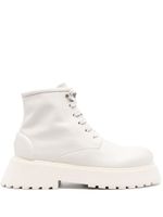 Marsèll bottines lacées 60 mm en cuir - Blanc - thumbnail