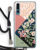 Sweet heaven geometrics: Huawei P20 Pro Transparant Hoesje met koord