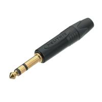 Jack plug 6.35 mm 3P