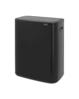 Brabantia Bo touch bin 2x30 liter matt black