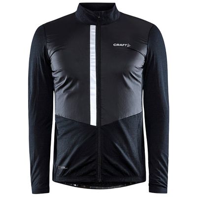 Craft ADV Bike Subz Wool Jersey lange mouw zwart heren XL Craft ADV Bike Subz Wool Jersey lange mouw zwart heren XL