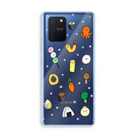 Happy bento friends: Samsung Galaxy Note 10 Lite Transparant Hoesje