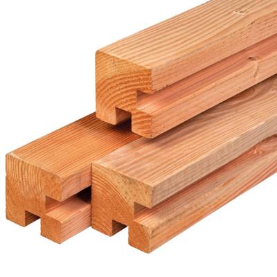 Sleuf-/hoekpaal douglas 11,5x11,5x300 cm Tuindeco - Tuindeco
