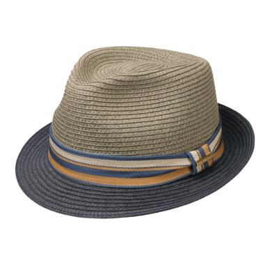 Stetson Trilby Toyo Hat Green Blue-55/S