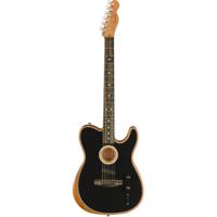 Fender American Acoustasonic Telecaster Black met gigbag - thumbnail