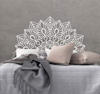 Mandala yoga hoofdeinde sticker