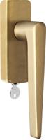 Formani Basics LB21H-DKLOCK-O draaikiepgarnituur afsluitbaar - PVD mat goud
