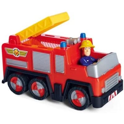 Brandweerman Sam minivoertuig - SILVERTORN - Jupiter-truck - Inclusief gelede figuur - Vanaf 3 jaar oud