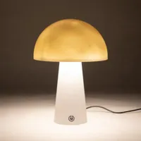 Anna&apos;s Collection draadloze ronde lamp 15 x 21cm, wit - thumbnail