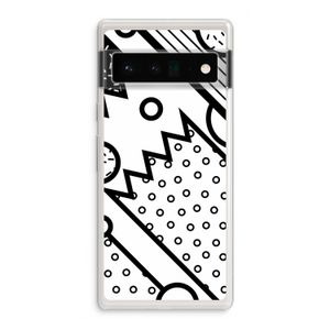 Pop Art #4: Google Pixel 6 Pro Transparant Hoesje