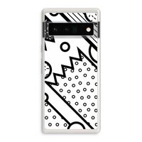 Pop Art #4: Google Pixel 6 Pro Transparant Hoesje Pop Art #4: Google Pixel 6 Pro Transparant Hoesje