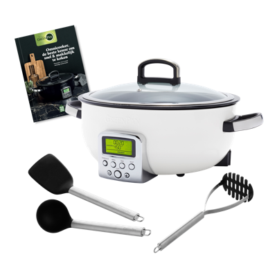 Elektrische wok Cream set