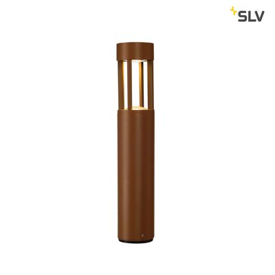 Buitenlamp staand design SLOTS 45 aluminium roest incl. LED 6,3W 3000K