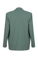 Portia bonded blazer - dark sage green - 13540