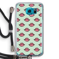 Lipjes: Samsung Galaxy S6 Transparant Hoesje met koord