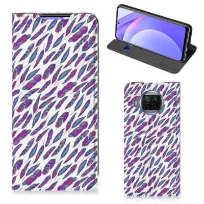 Xiaomi Mi 10T Lite | Hoesje met Magneet | Feathers Color Xiaomi Mi 10T Lite | Hoesje met Magneet | Feathers Color