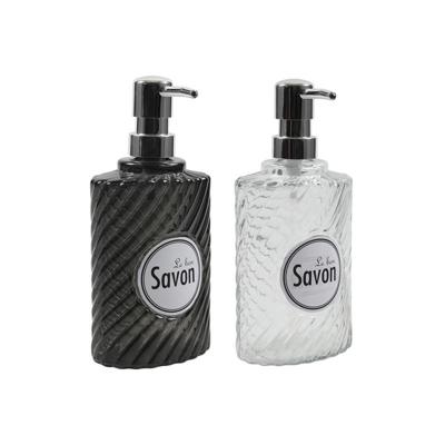 Svenska Living Zeeppomp glas 9x6,5x20cm