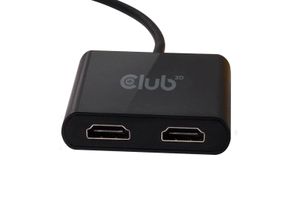 Club 3D USB 3.2 Gen1 Type A naar HDMI Dual Monitor 4K 60Hz adapter CSV-1474