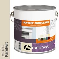 Afinol Zijdeglans Lakverf Parelwit (RAL 1013) 2,5 liter