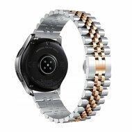 Stalen band - Zilver / rosé goud - Samsung Galaxy watch 7 / Galaxy Watch FE - 40mm & 44mm
