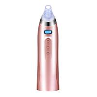 Gezicht porie Cleaner blackhead Remover vacuüm comedo zuigkracht Diamond dermabrasion Facial Cleaning Beauty machine (Rose goud)