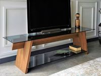Tv-meubel EDDA 158 cm walnoot - thumbnail