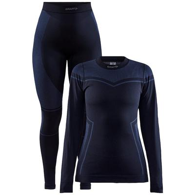 Craft Core Dry Fuseknit onderkleding set zwart dames