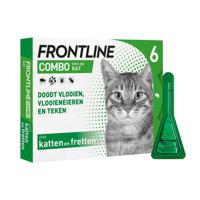Frontline Combo Spot On Kat - Anti vlooien en tekenmiddel - 6 pip