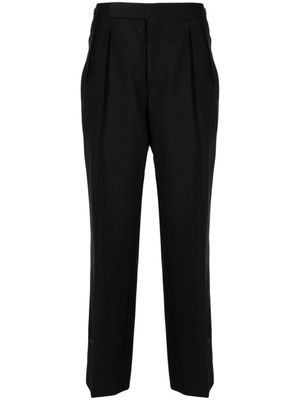 Paul Smith pantalon en laine à coupe droite - Noir