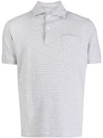 Private Stock polo The Leopold à rayures - Gris - thumbnail