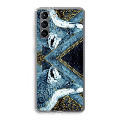 Golden Fox: Samsung Galaxy S21 Transparant Hoesje