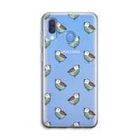Vogeltjes: Samsung Galaxy A40 Transparant Hoesje