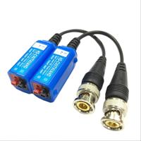 2 stuks Anpwoo 210C Spliceable schroefloze-type coaxiale HD-CVI/AHD/TVI 1CH passieve Transceiver Video Balun