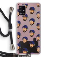 Drake Away: Samsung Galaxy A51 5G Transparant Hoesje met koord