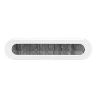 Intersteel Tochtwering ovaal geborsteld RVS - thumbnail