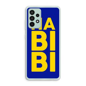 Habibi Blue: Samsung Galaxy A52s 5G Transparant Hoesje