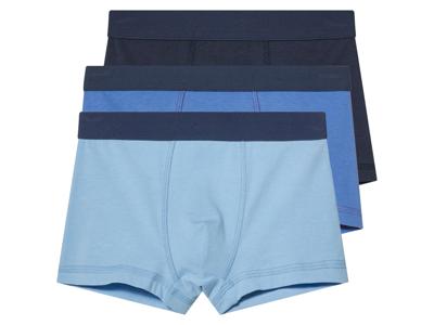 pepperts! 3 kinder boxers (marine/blauw, 158/164)