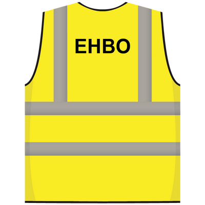 RWS veiligheidsvest EHBO geel - RWS veiligheidsvest EHBO geel