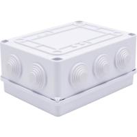 TRU COMPONENTS TC-RA 150x110x70 TC-10239044 Installatiebehuizing ABS kunststof Wit 1 stuk(s)
